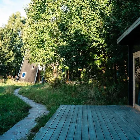 Award-winning A-frame With Sauna By Sea & Nature Hébergement de vacances Wisełka